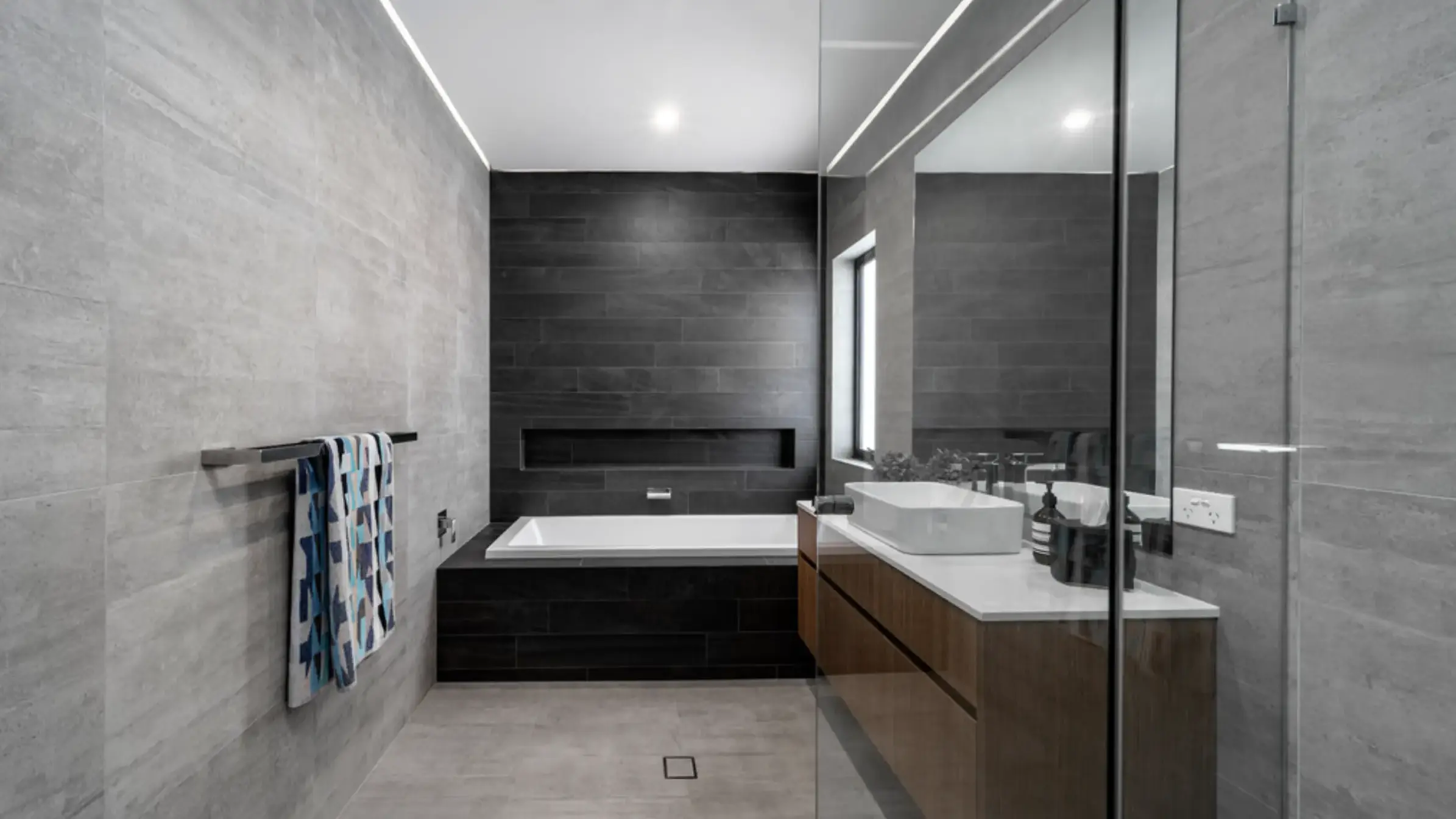 a bathroom
